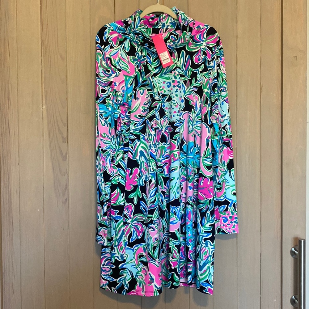 🌴🌸HTF Lilly Pulitzer Lilshield UPF 50+ Dress -XL